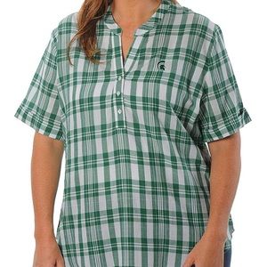UG Apparel Michigan State University Plaid Top